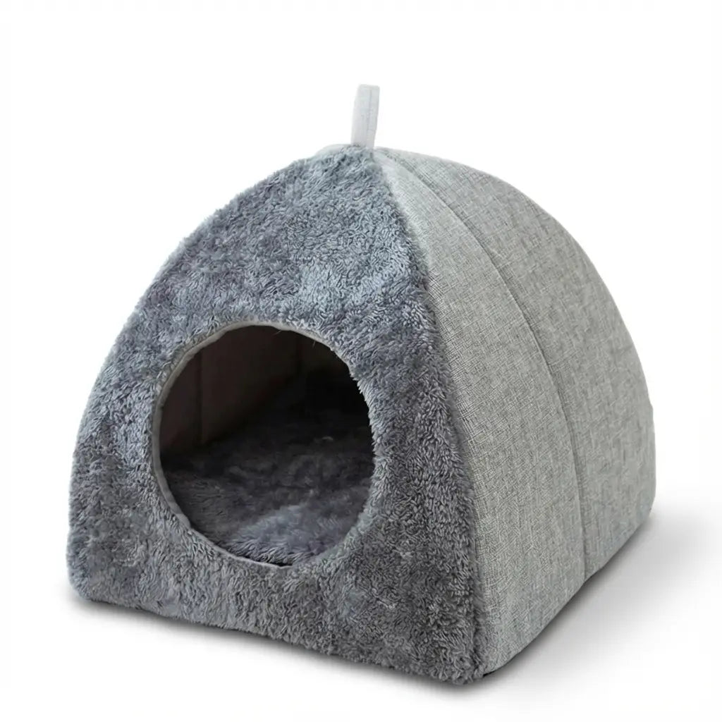 Casa Cerrada para Gatos – Cama Cálida de Invierno