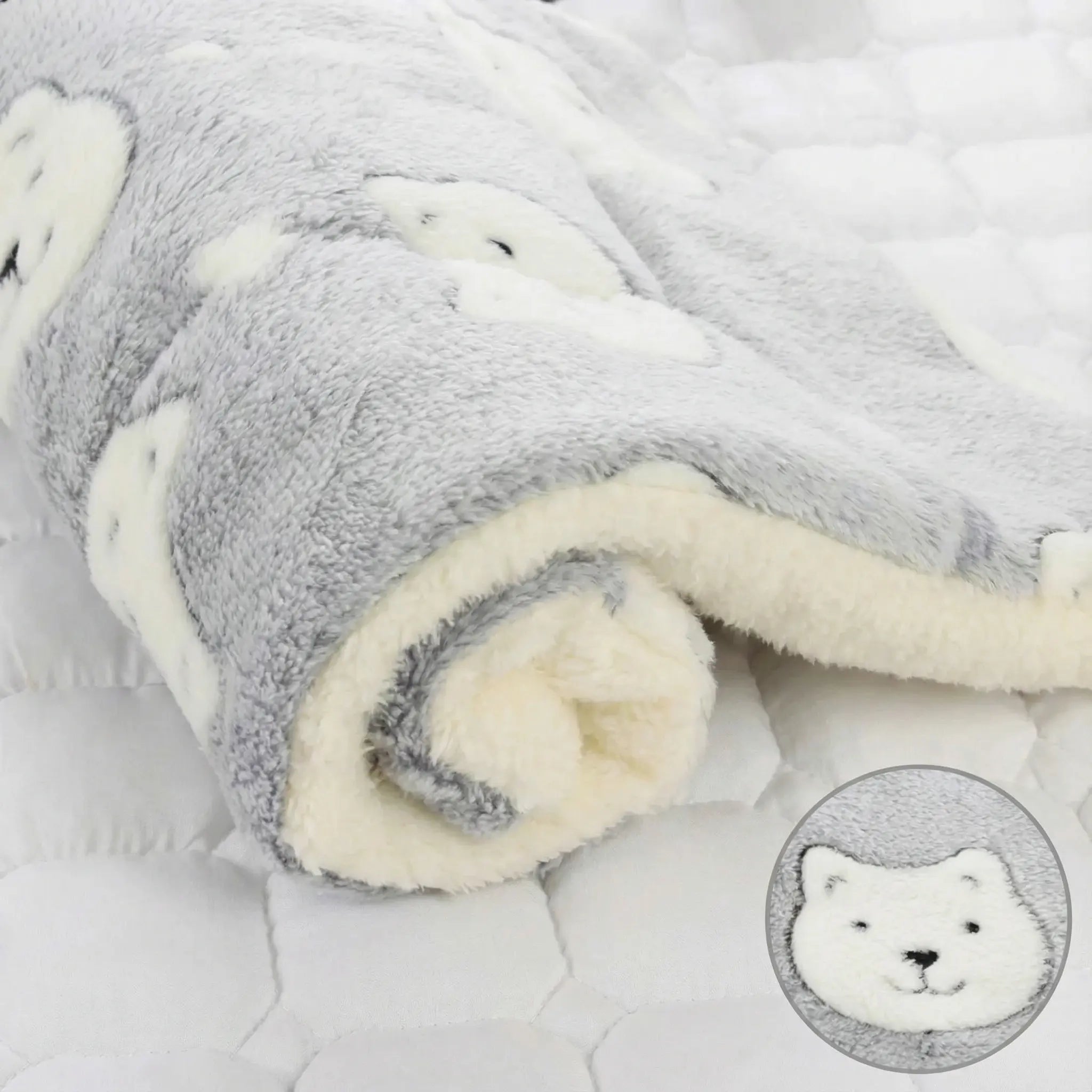 Cama de Franela para Mascotas