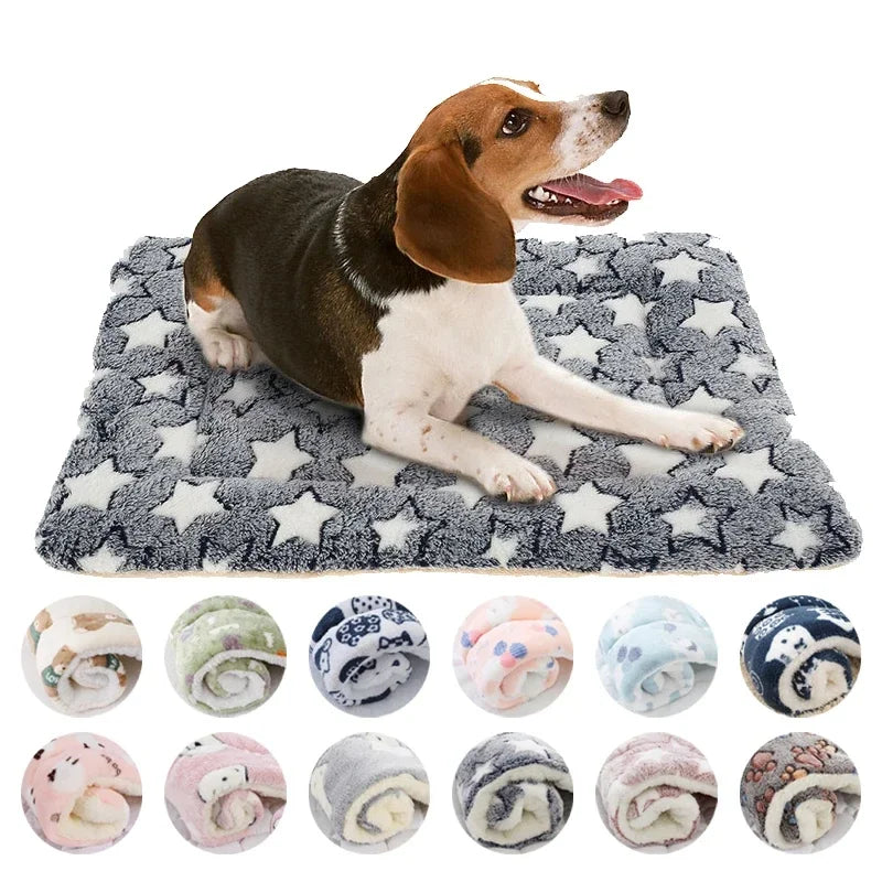 Cama de Franela para Mascotas